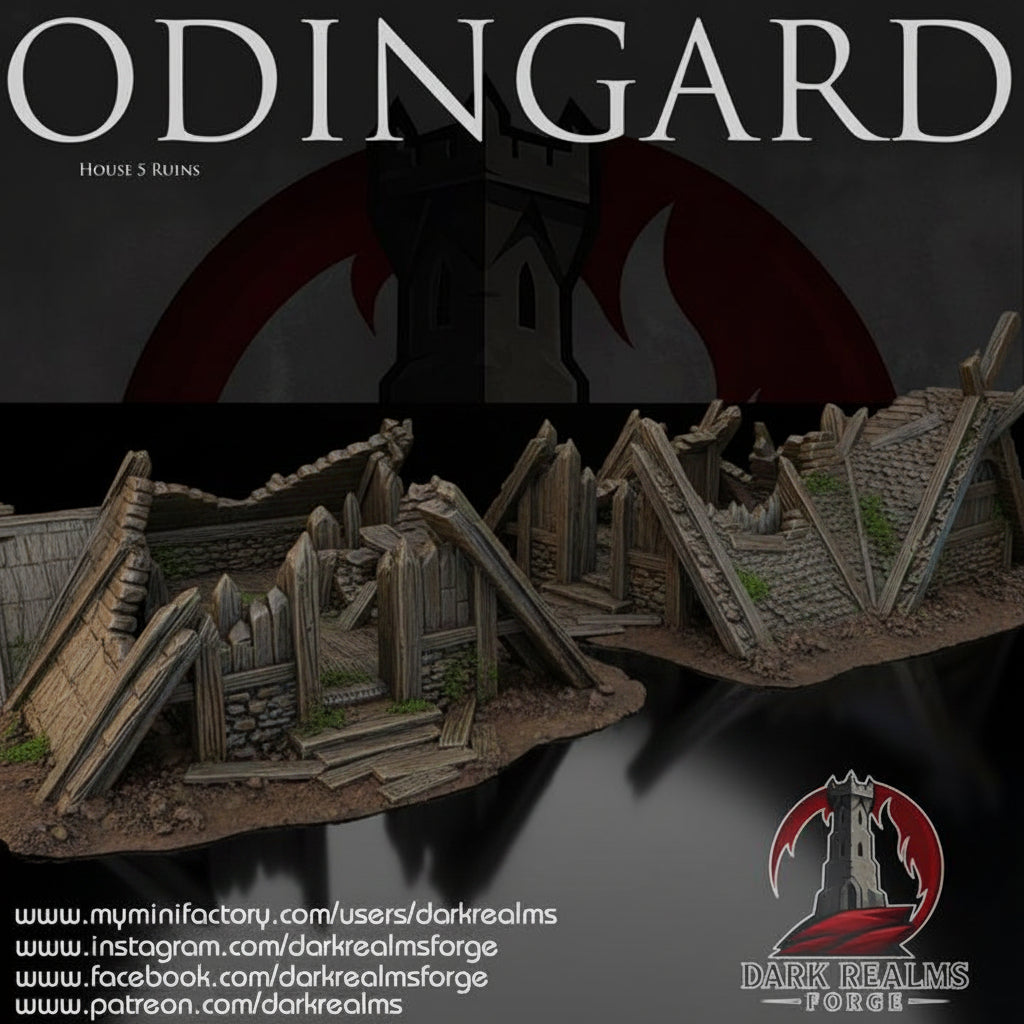 Odingard House 5 ruin. A Viking/Norse shelter