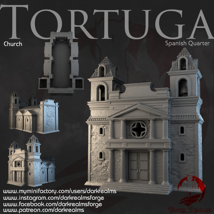Tortuga Spanish Quarter Church