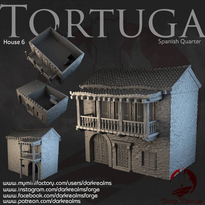 Tortuga Spanish Quarter Building 6