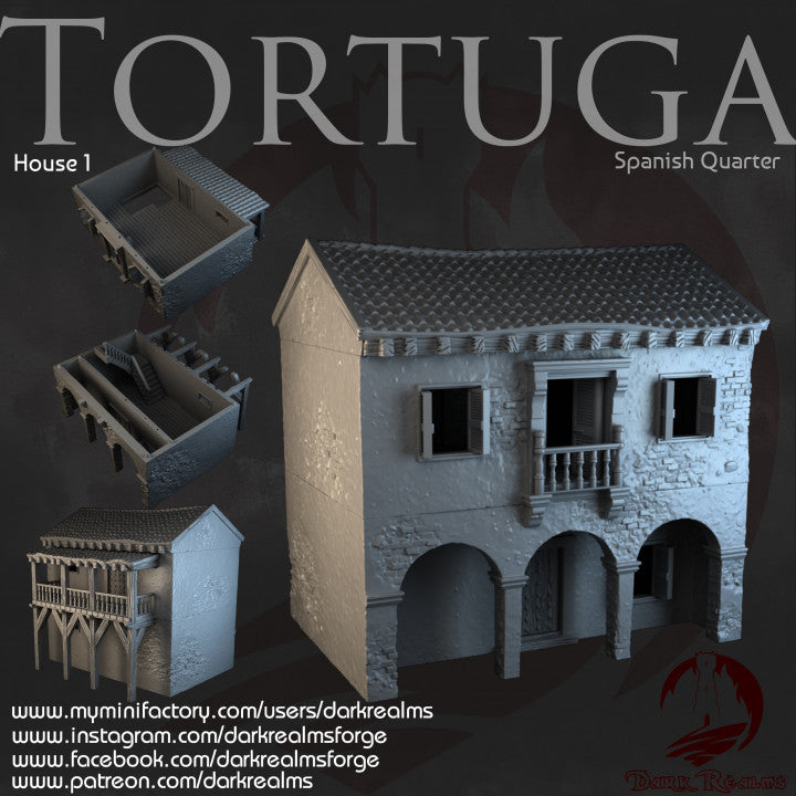 Tortuga Spanish Quarter Building 1