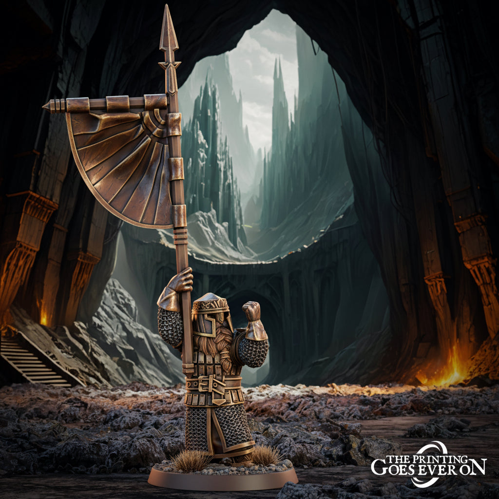 Dwarven Banner Bearer