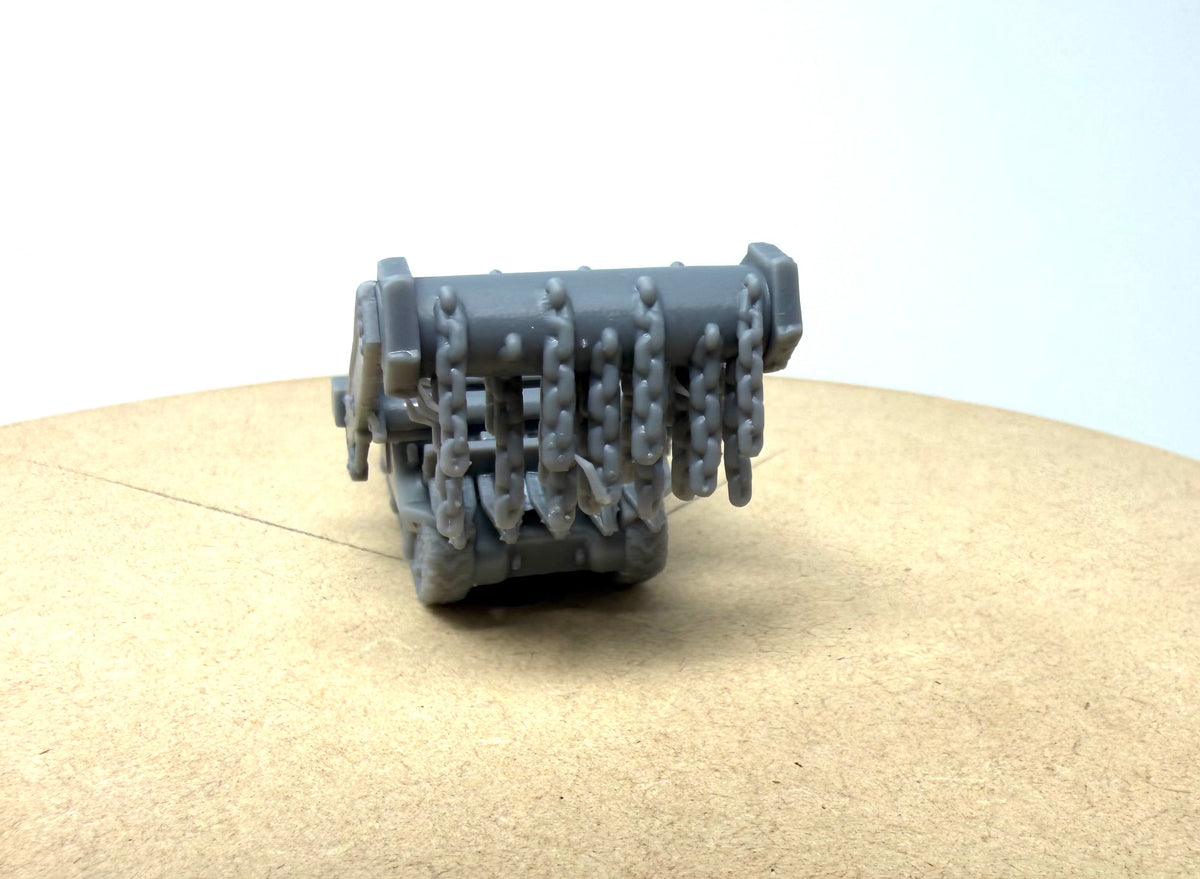 Sherman Crab. British Developed Flail Tank