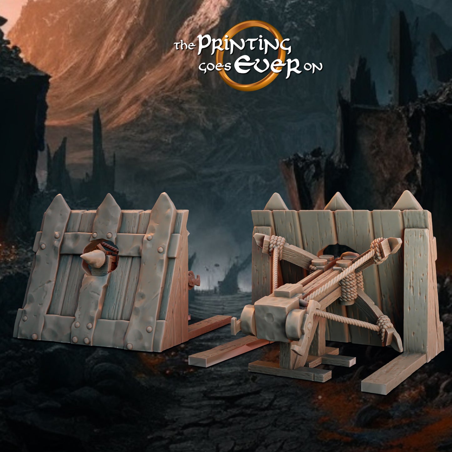 Orc Siege Crossbow with 3 crew