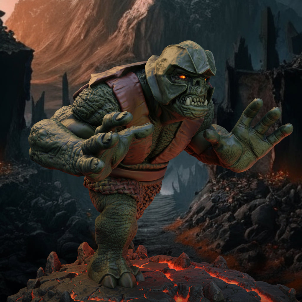 Siege Transport Troll pushing