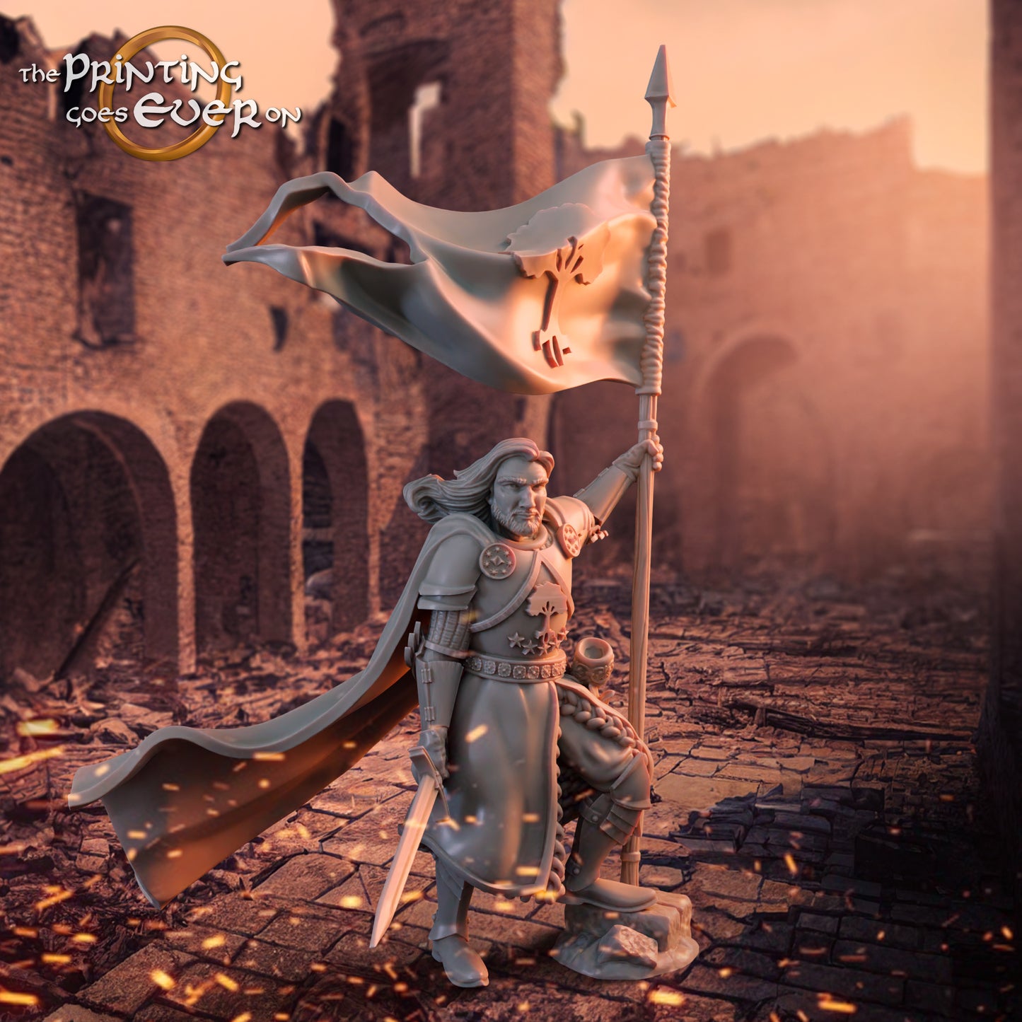 Barazan with Banner