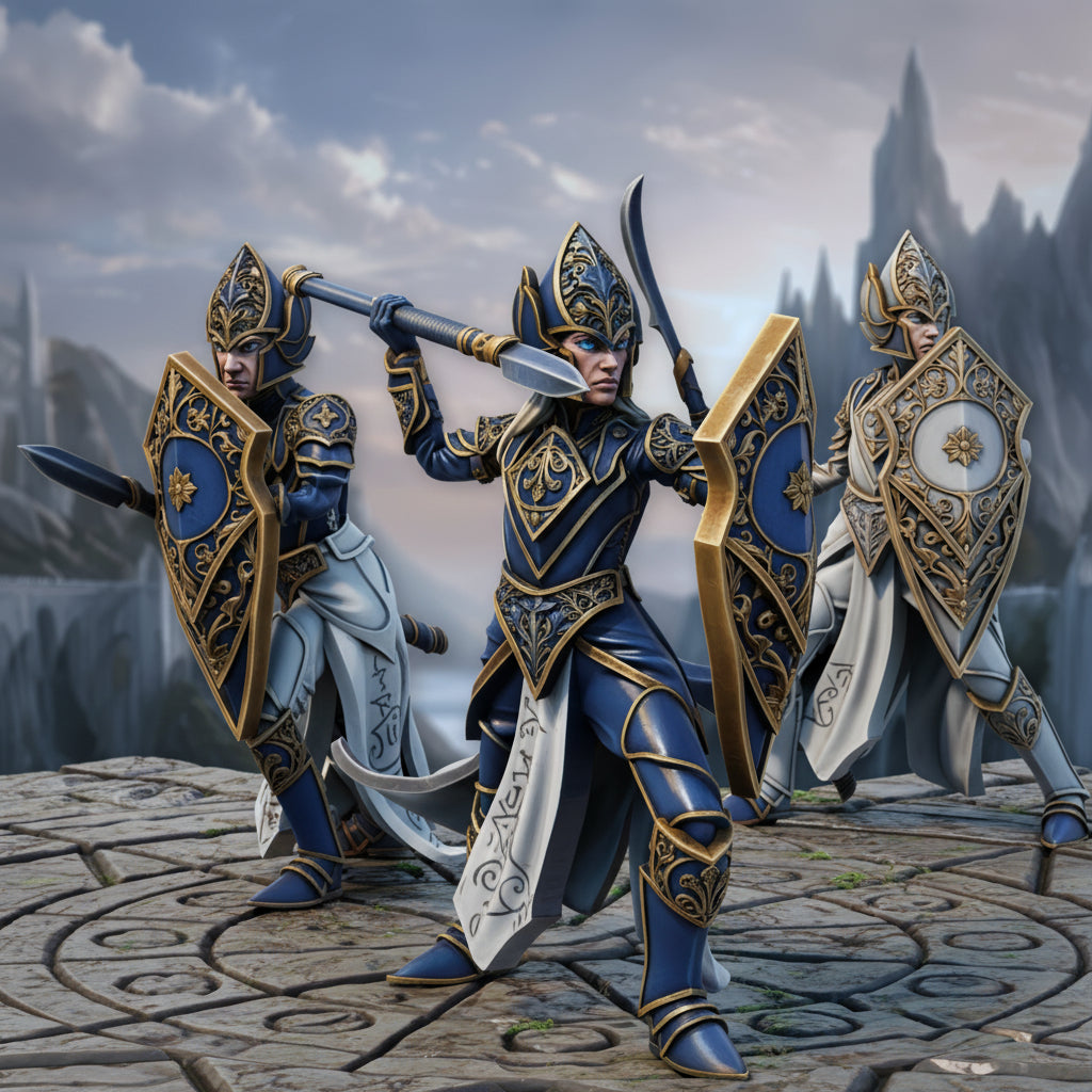 Elven Spearmen x3