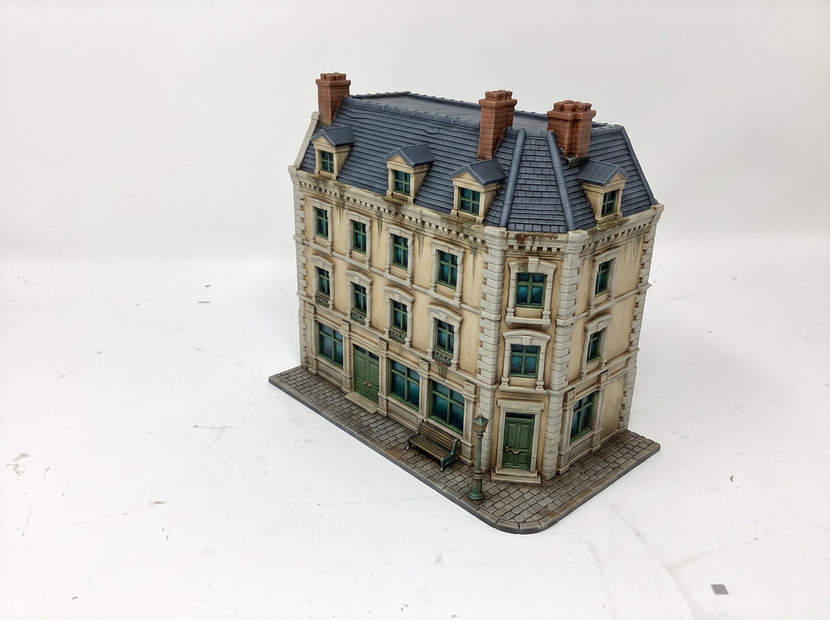 WW2 French Town and City Buildings 3d Printed Tabletop Scenery for Epic Scale
