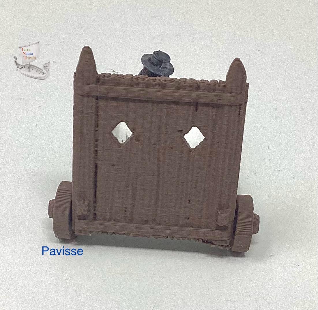 Archer Shield/Pavisse (wheeled)