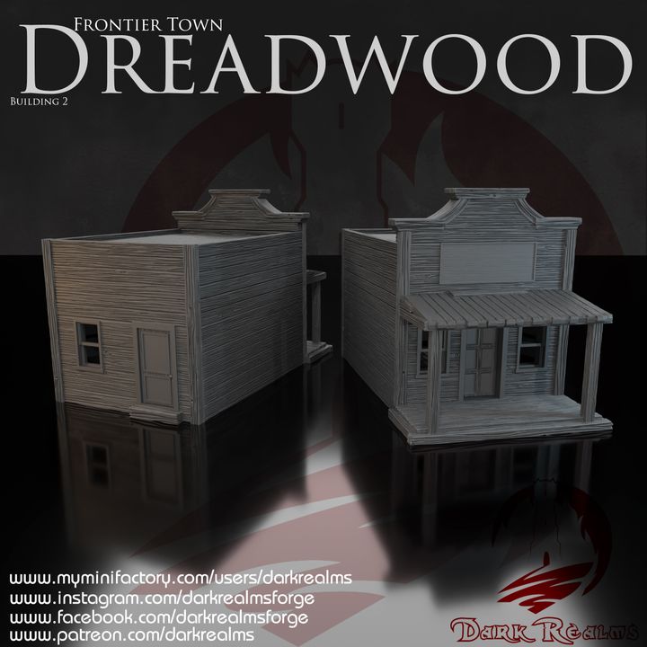 Dreadwood, a Wild West Frontier Town. Building 2