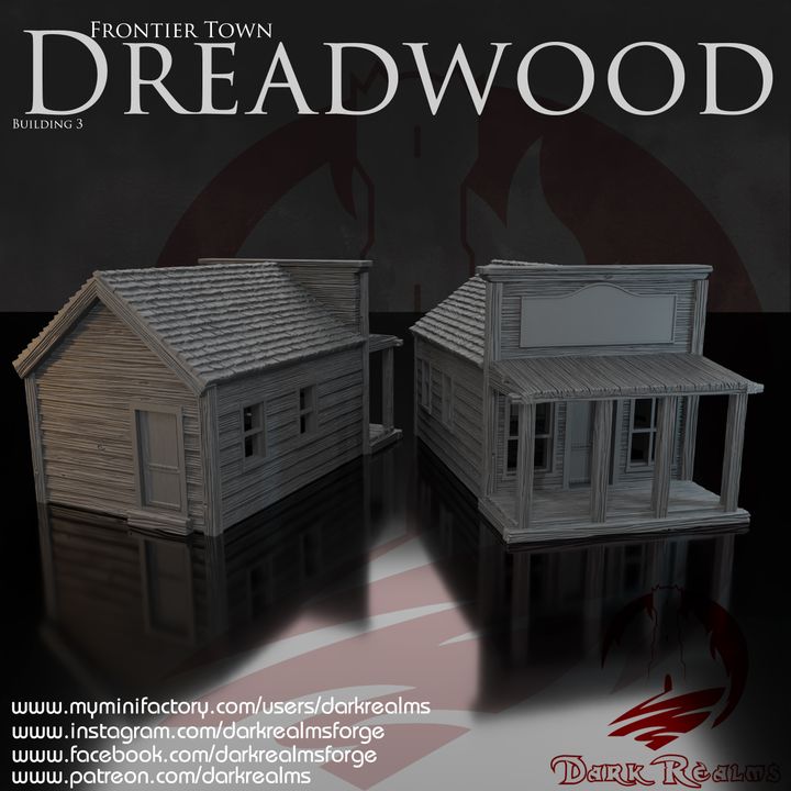 Dreadwood, a Wild West Frontier Town. Building 3