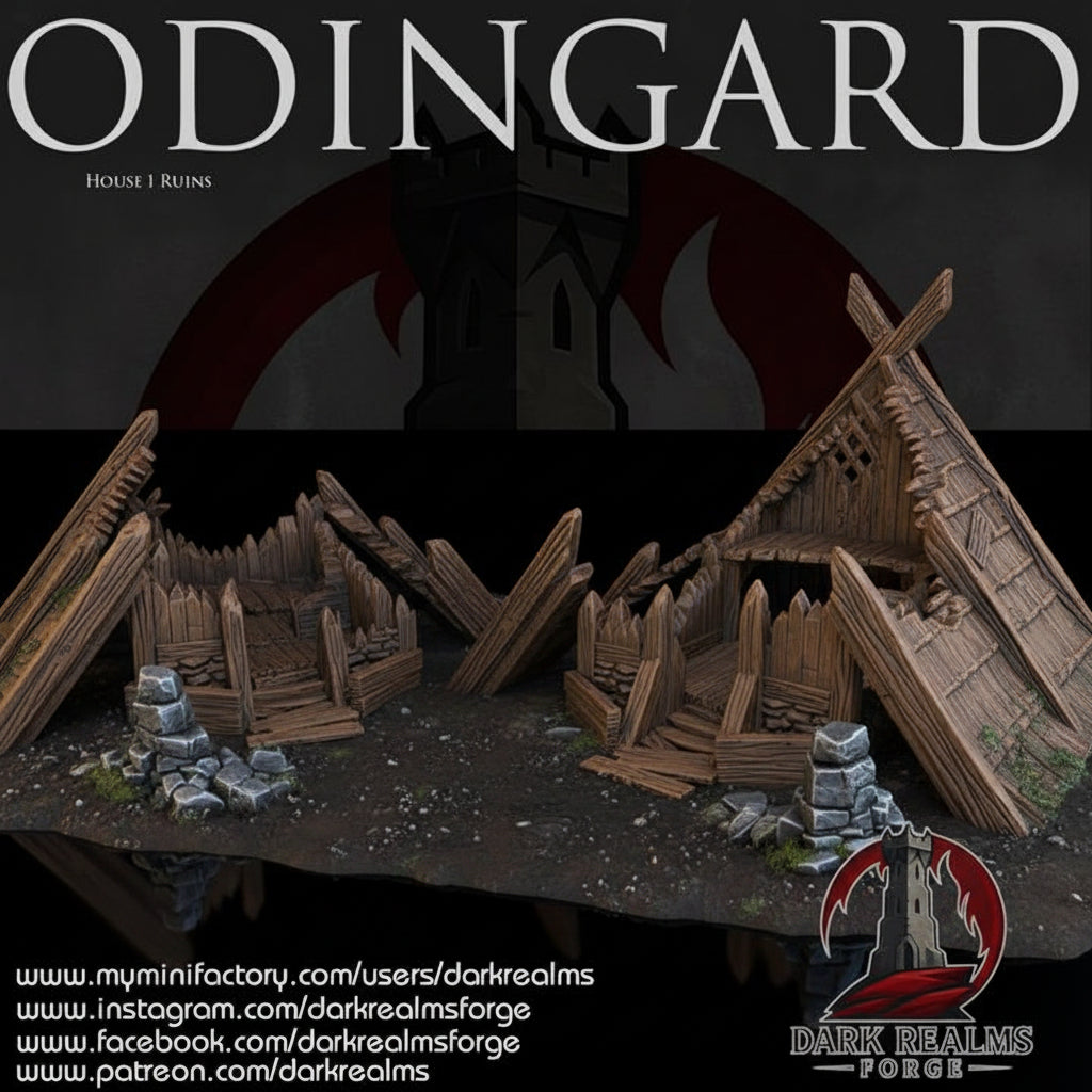 Odingard House 1 Ruin. A Viking/Norse shelter