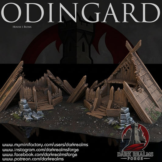 Odingard House 1 Ruin. A Viking/Norse shelter