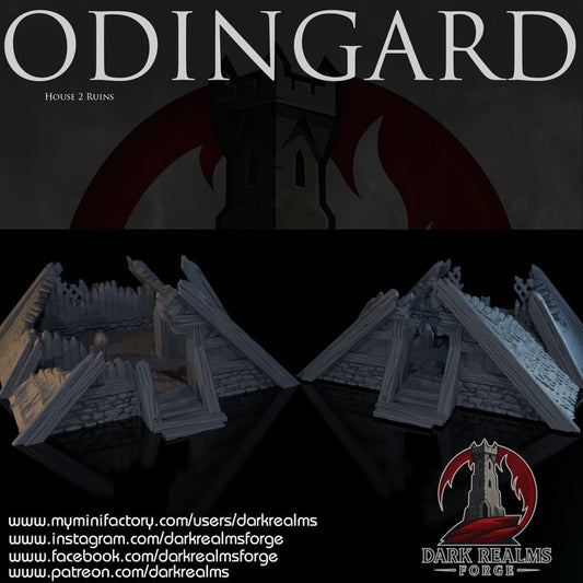 Odingard House 2 ruin. A Viking/Norse shelter
