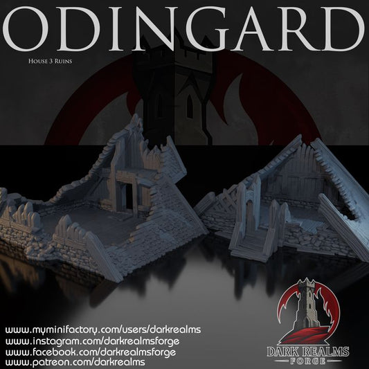 Odingard House 3 ruin. A Viking/Norse shelter