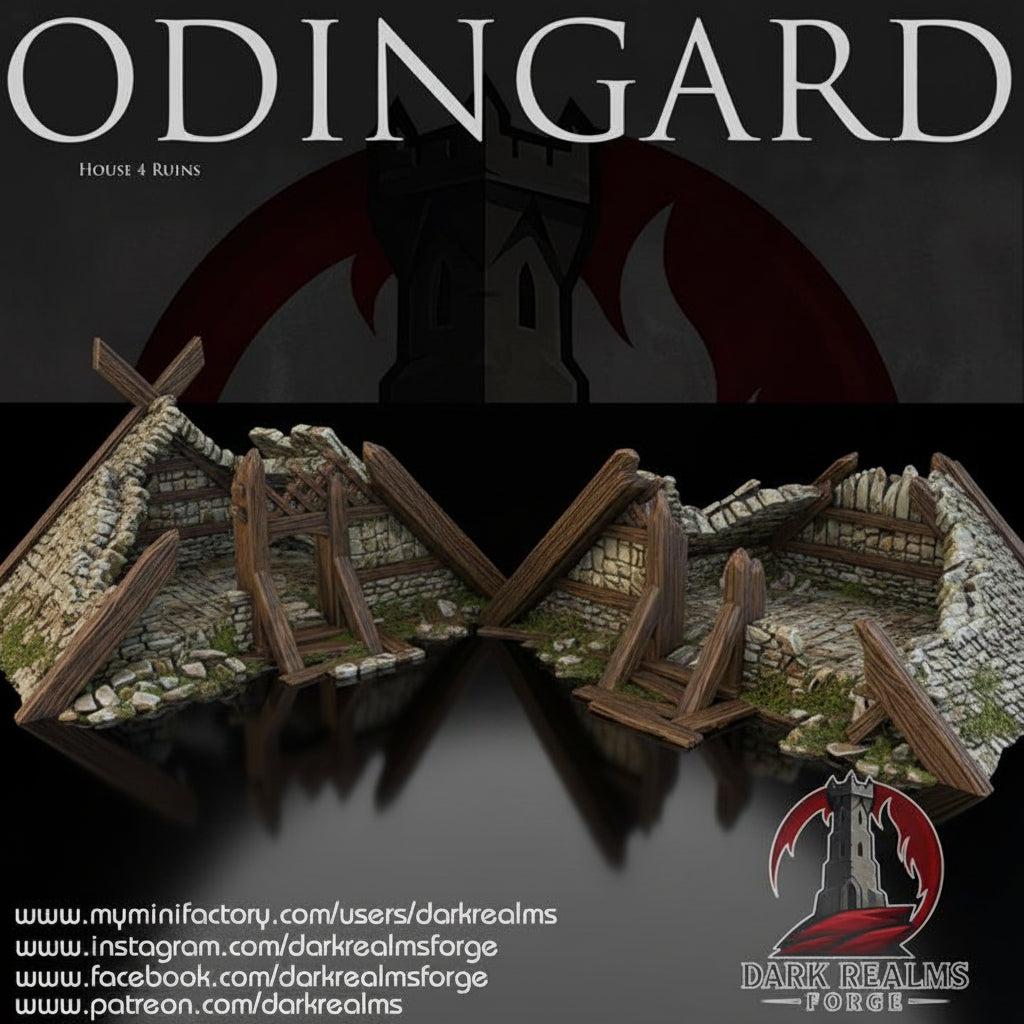 Odingard House 4 ruin. A Viking/Norse shelter