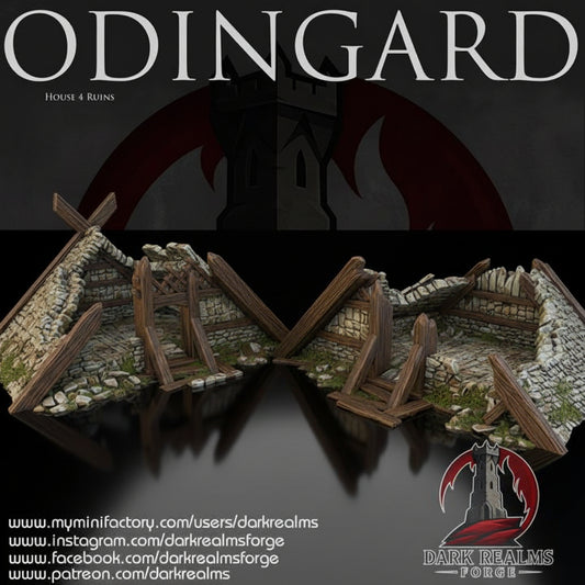 Odingard House 4 ruin. A Viking/Norse shelter