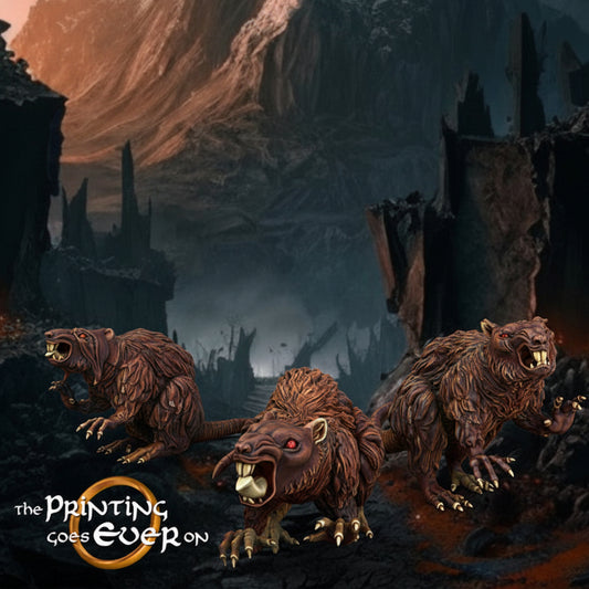 Giant Rats x3