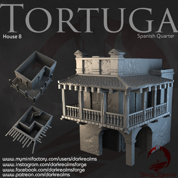 Tortuga Spanish Quarter Building 8