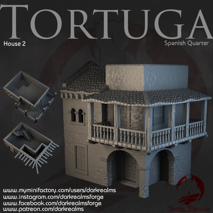 Tortuga Spanish Quarter Building 2