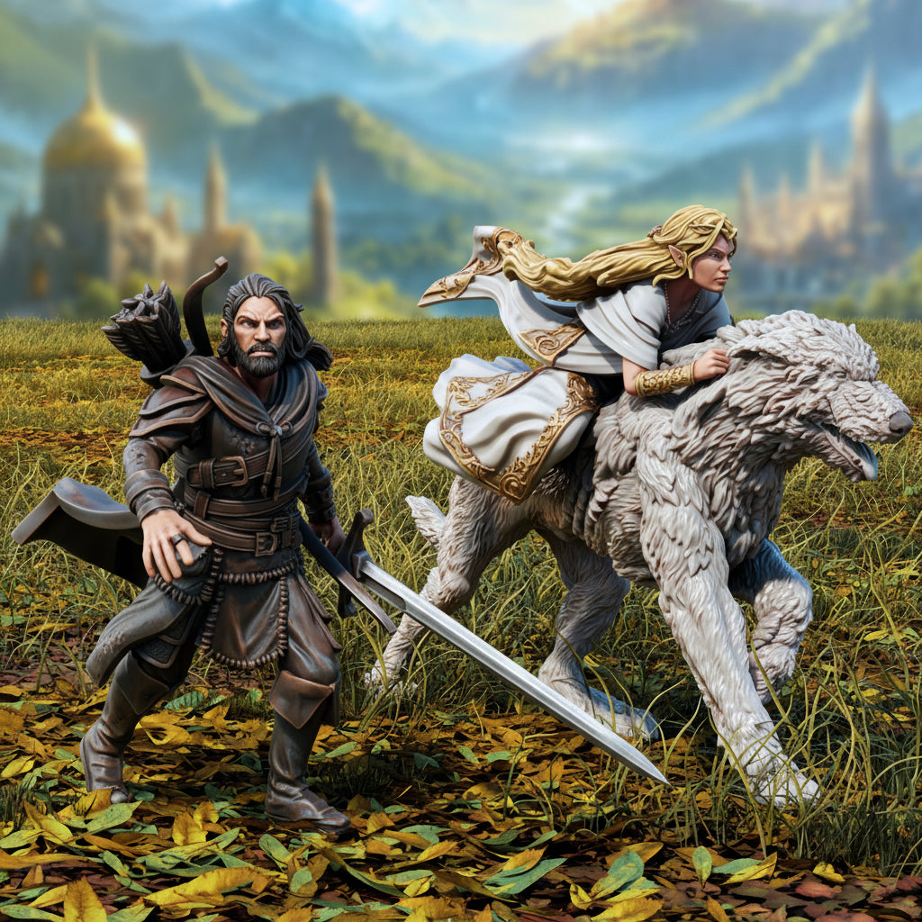 Bretegor, Lirien, Haelor the Hound