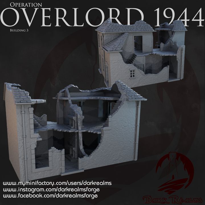 Overlord 1944 Building 3 Ruin