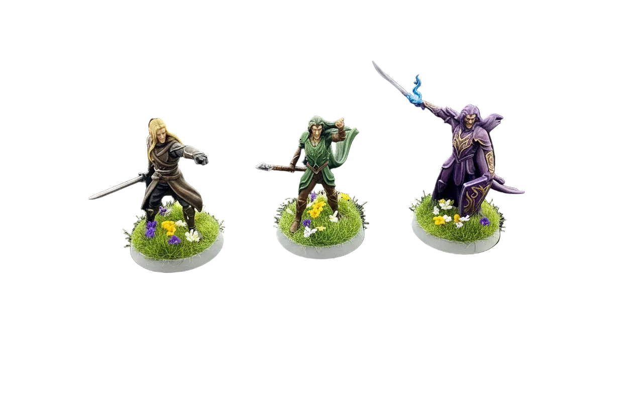 Elderwood Elf Commanders x3