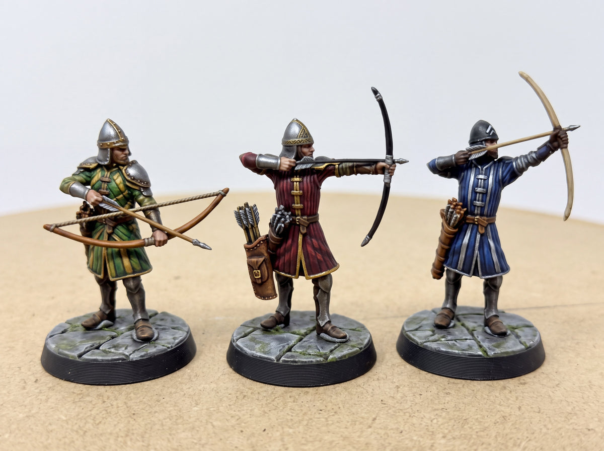 Driftport  Archers. A fishing village on a lake.