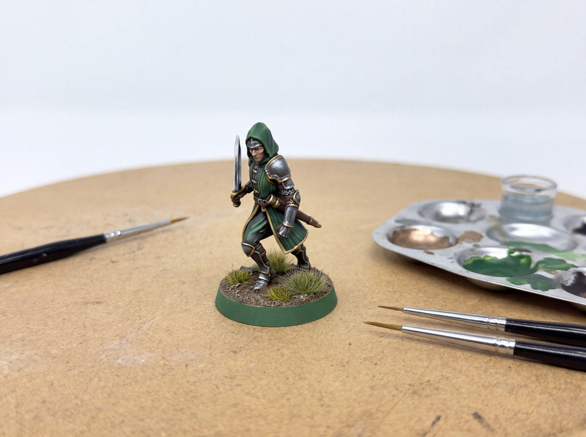 Driftport  Swordsmen. A fishing village on a lake.