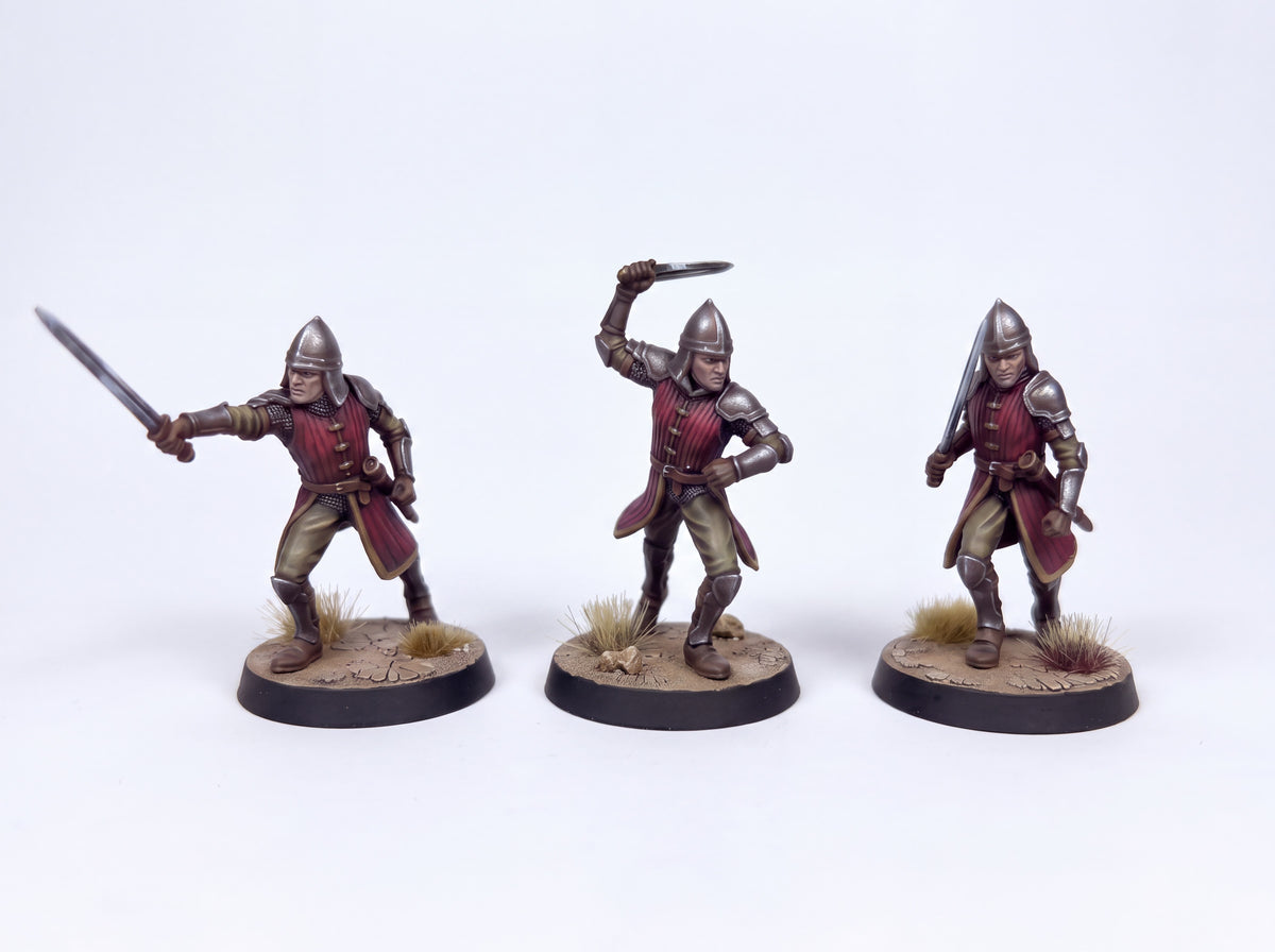 Driftport  Swordsmen. A fishing village on a lake.