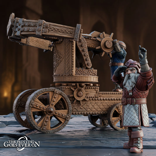 Dwarven Ballista with crew