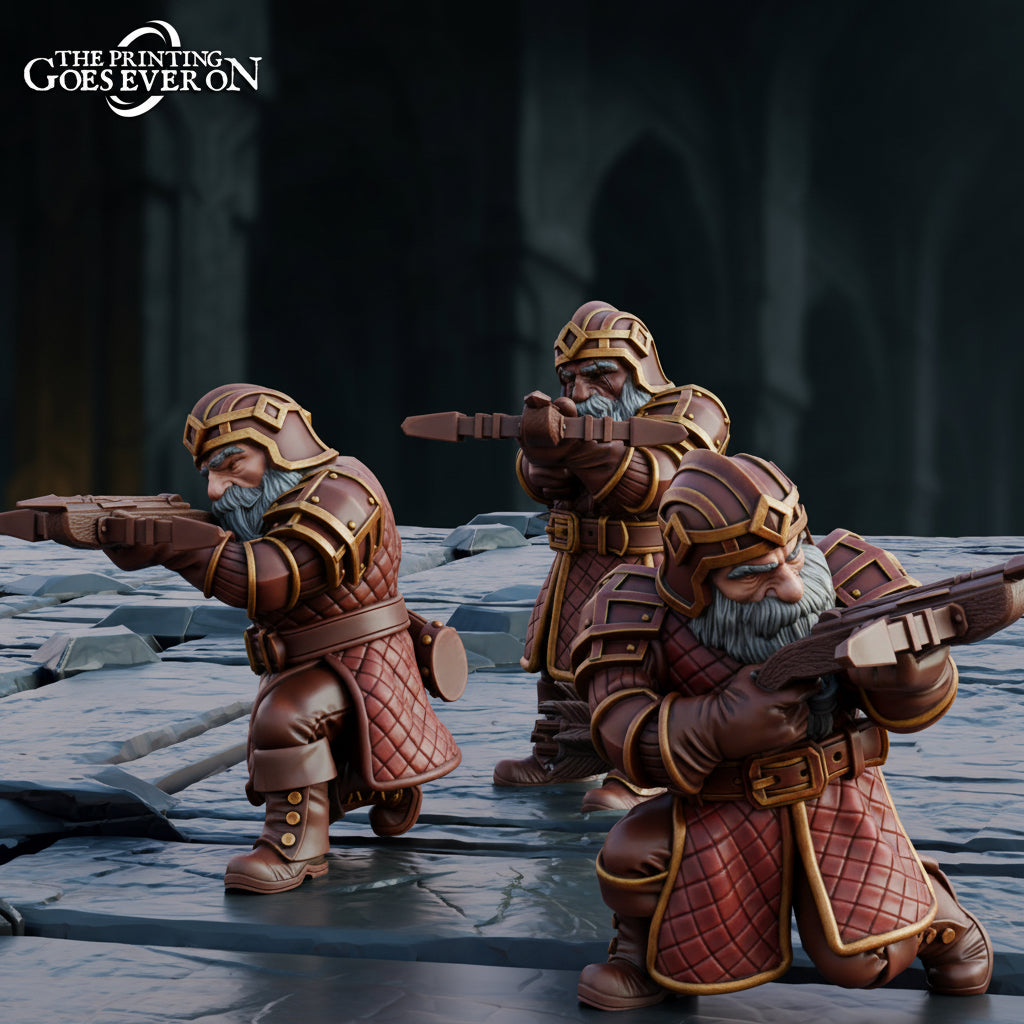 Dwarf Crossbowmen x3
