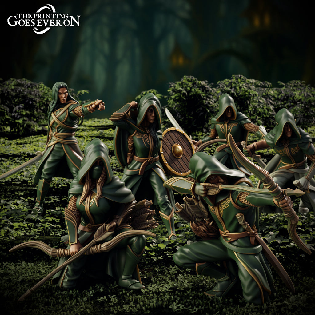 Elderwood Elf Rangers x6