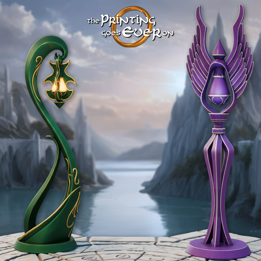 Elven Lampposts x2
