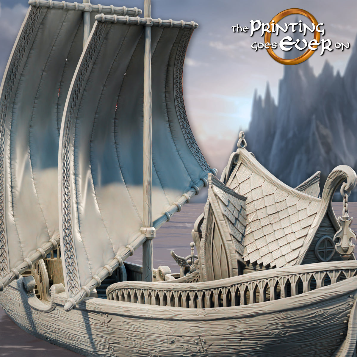 Elven Boat Ship