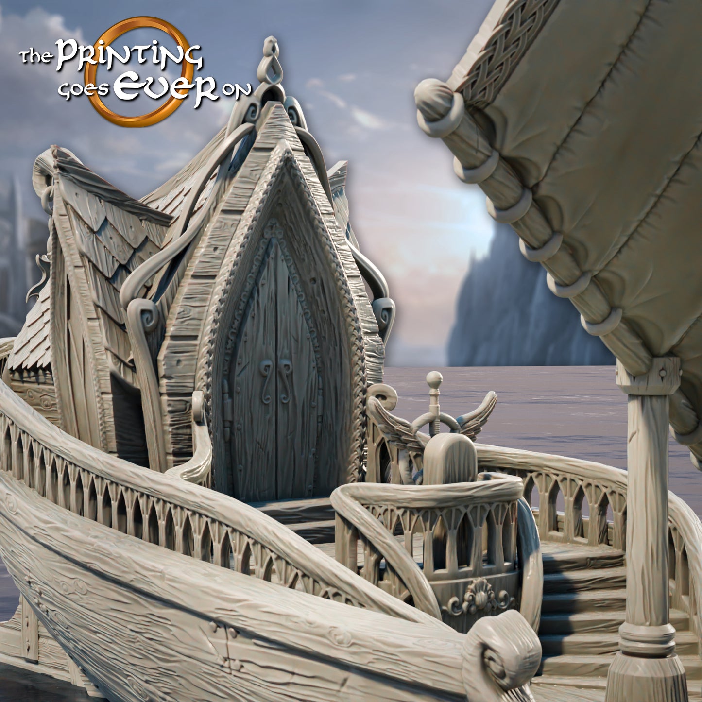 Elven Boat Ship