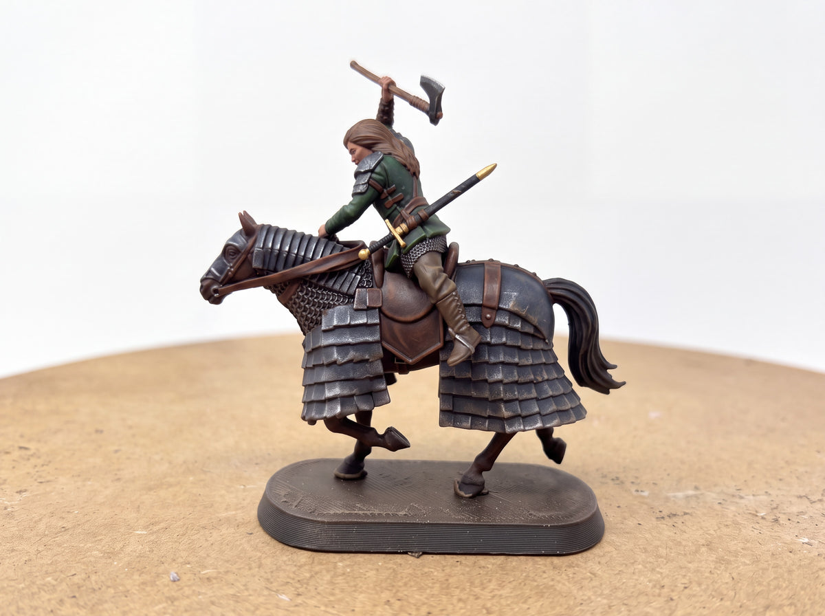 Harwin on foot and mounted