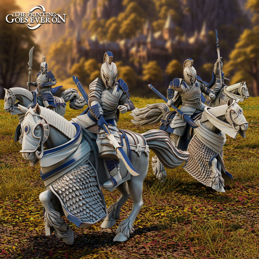High Elf Knights (no shields) x4
