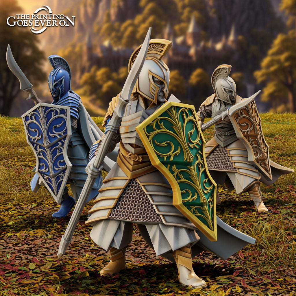 High Elf Spearmen x3