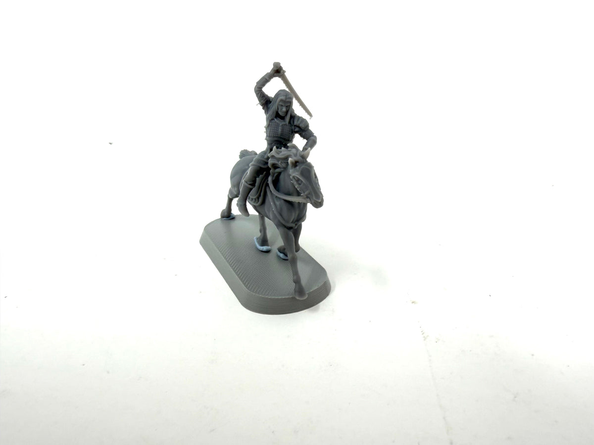 Thalred on foot and mounted