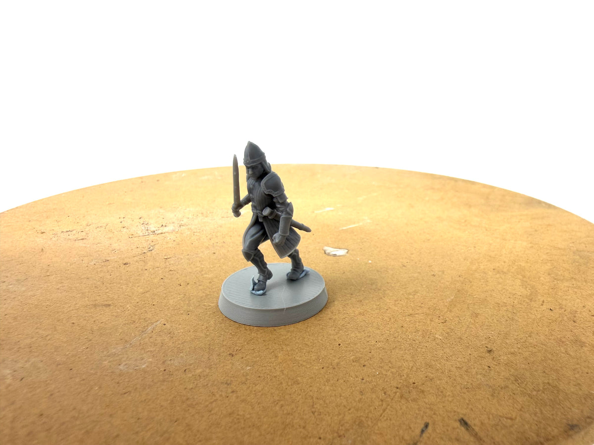 Driftport  Swordsmen. A fishing village on a lake.
