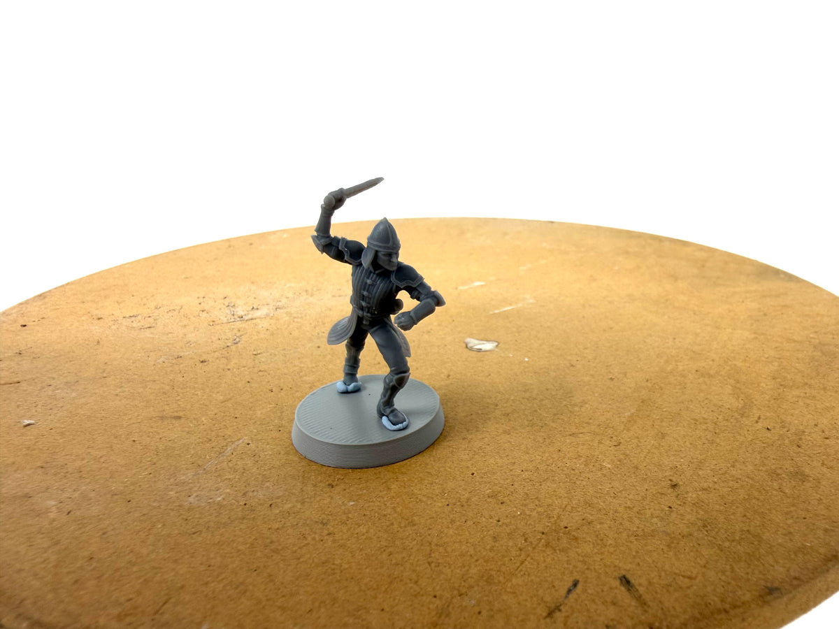 Driftport  Swordsmen. A fishing village on a lake.