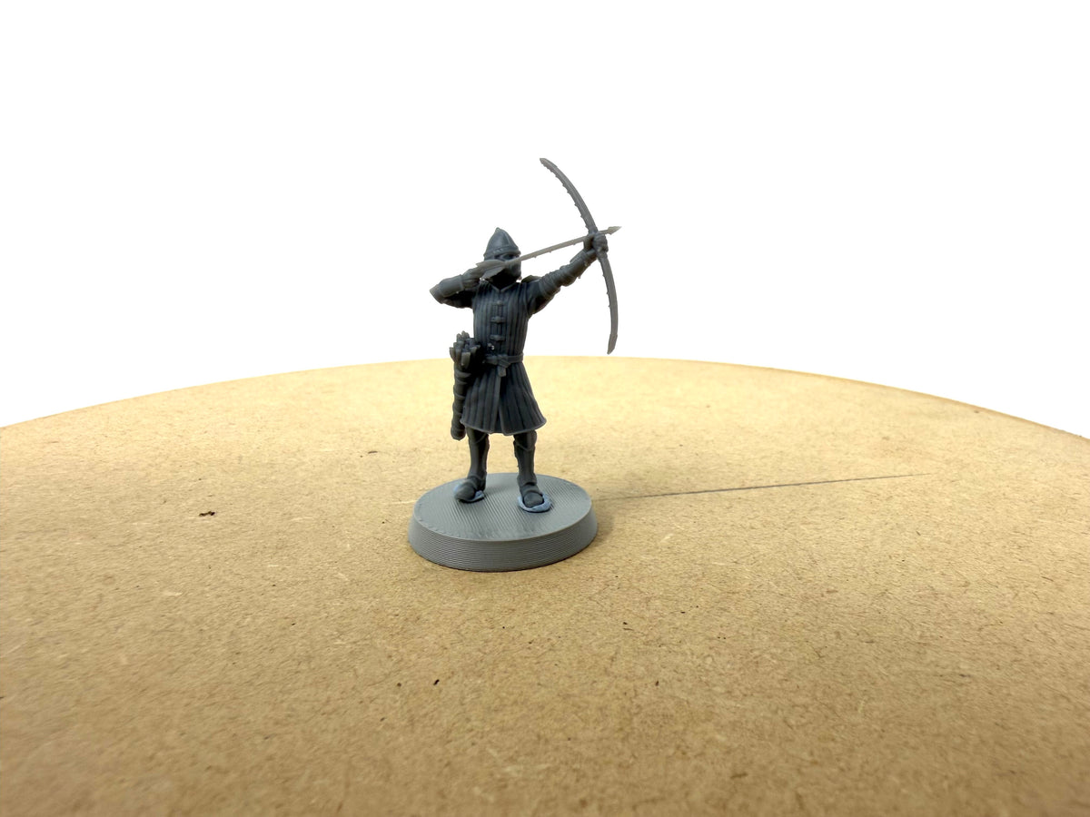 Driftport  Archers. A fishing village on a lake.
