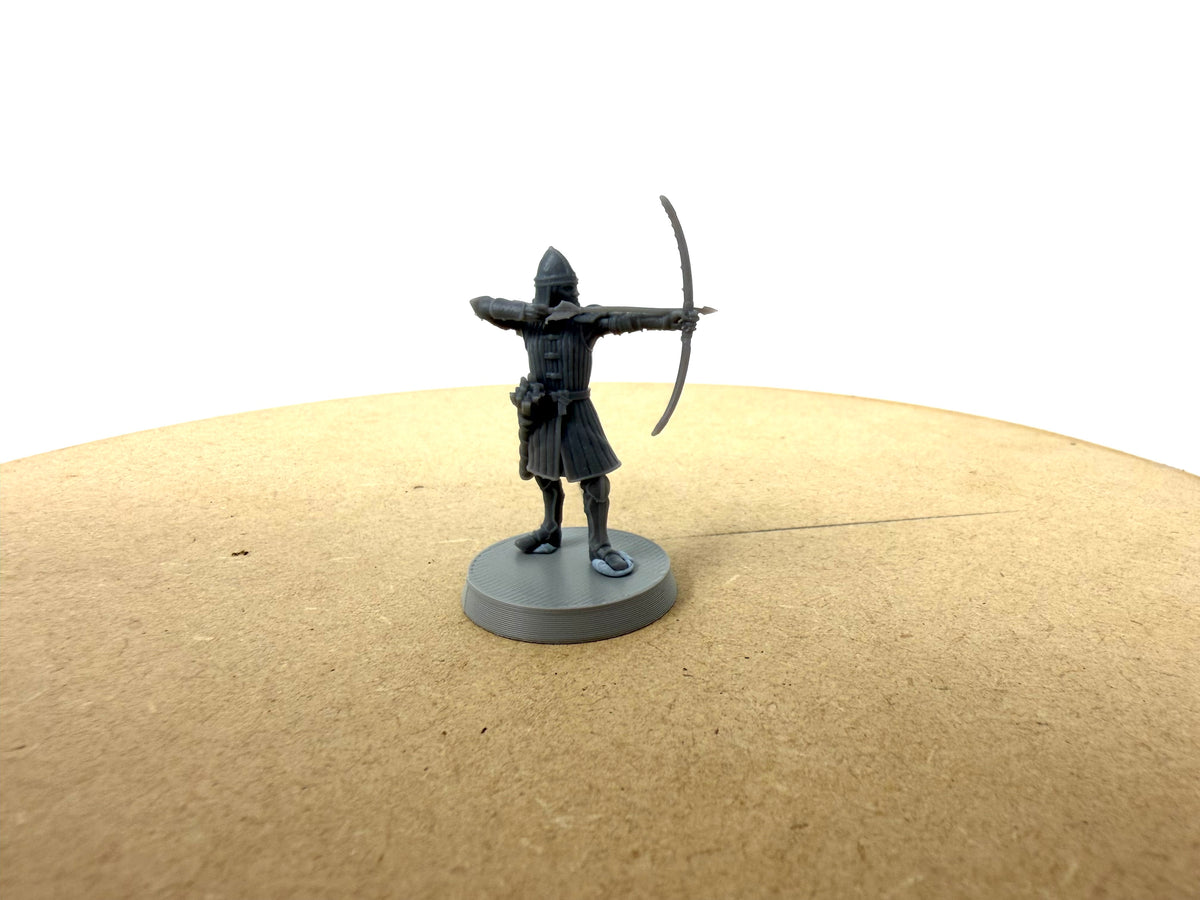 Driftport  Archers. A fishing village on a lake.