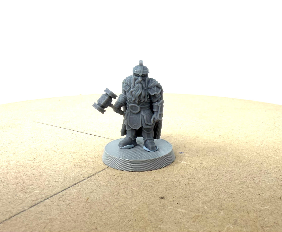 Dorin Ironmark on foot & mounted