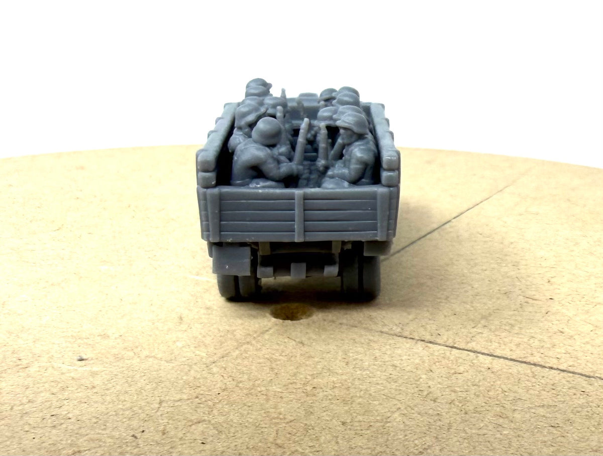 Opel Blitz German Truck Open with Troops