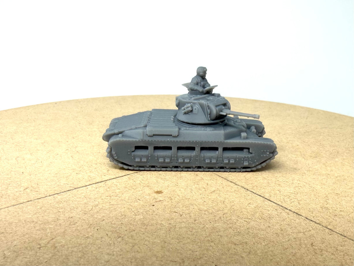 Matilda II British Infantry Tank with Commander