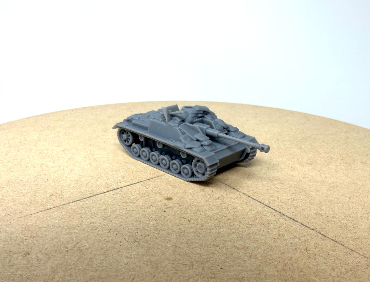Stug III Ausf G German Assault Gun with Sandbags