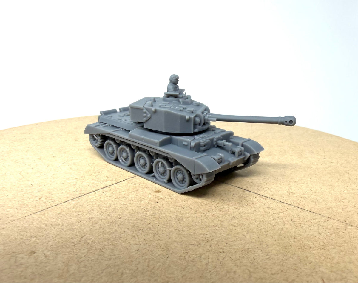 Comet British Tank with Commander