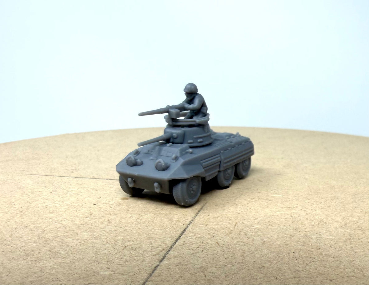 M8 Greyhound. American Armoured Car