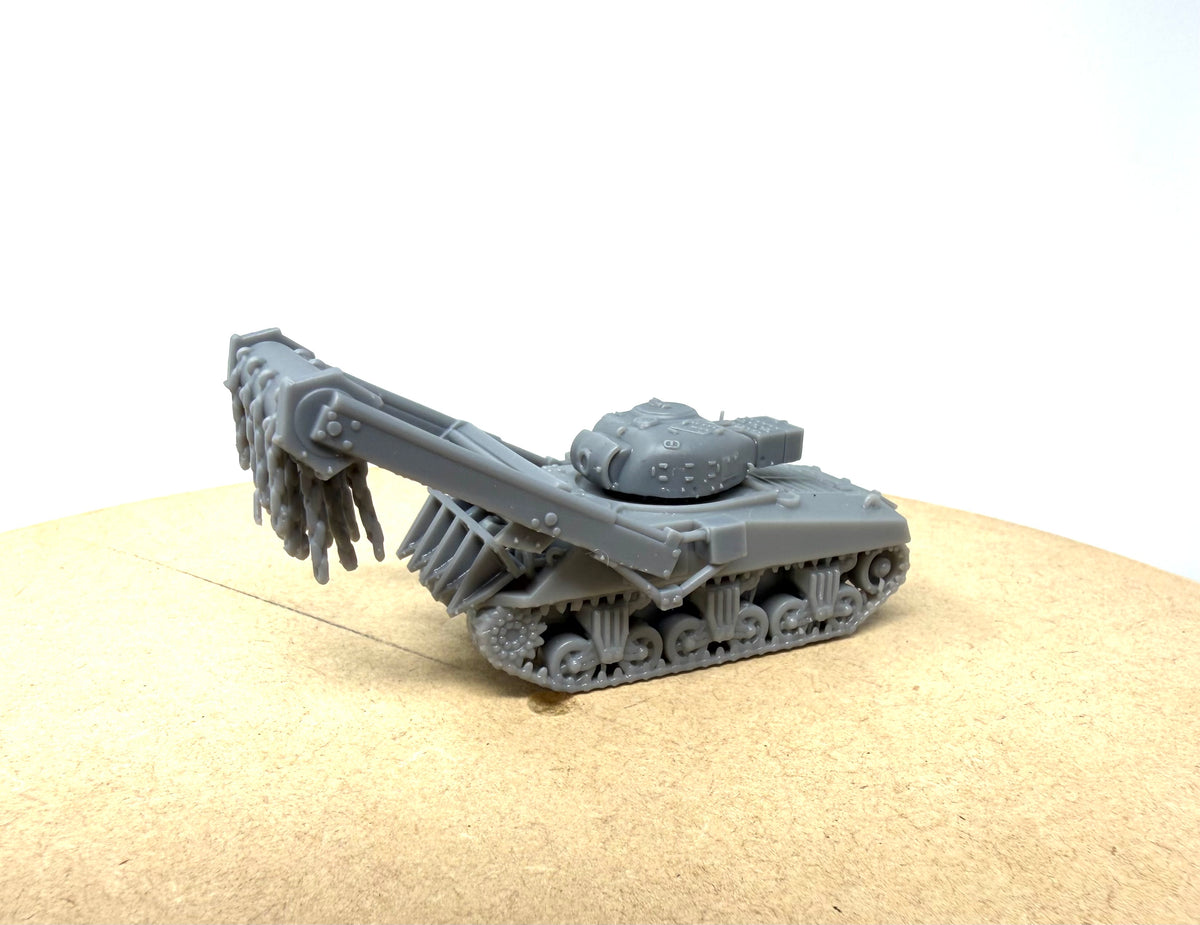 Sherman Crab. British Developed Flail Tank